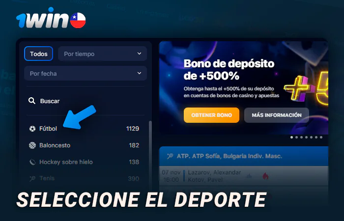 Retransmisiones en directo de 1win